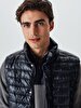 Shiny Puffer Black Vest
