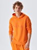 Logo Printed With Hood Sweatshirt