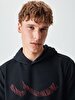 Logo Printed Black Sweatshirt