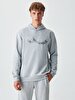Logo Printed Grey Sweatshirt