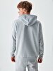 Logo Printed Grey Sweatshirt