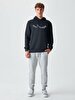 Logo Printed Anthracite Sweatshirt