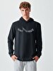 Logo Printed Anthracite Sweatshirt