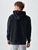 Logo Printed Anthracite Sweatshirt