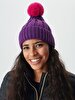 Pompom Purple Beret