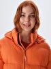 Puffer Orange Coat