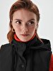 With Hood Puffer Black Vest