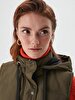 With Hood Puffer Green Vest