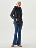 Puffer With Hood Black Coat