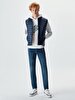 Zipper Closing Puffer Navy Vest
