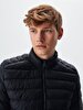 Puffer Short Black Coat