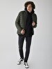 Puffer Short Green Coat
