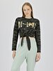 Camouflage Pattern With Print Blouse
