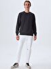 Crew Neck Anthracite Sweatshirt