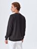 Crew Neck Anthracite Sweatshirt