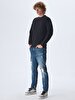 Crew Neck Anthracite Sweatshirt