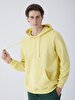 Kapüşonlu Sarı Sweatshırt
