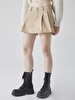 Beige Short Skirt