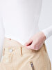 Cargo Midi Beige Skirt