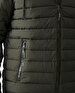 With Hood Puffer Green Coat