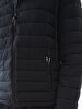 With Hood Puffer Black Coat