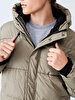 With Hood Puffer Green Coat