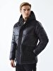 Puffer With Pockets Black Coat