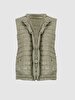 Shiny Puffer Green Vest