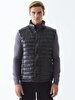 Shiny Puffer Black Vest