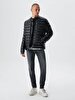 Puffer Shiny Short Black Coat