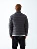 Puffer Short Dark Grey Coat