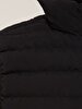 Straight Collar Black Vest