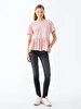 Bleached Ruffled Lilac T-shirt