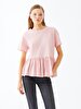 Bleached Ruffled Lilac T-shirt