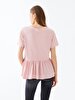 Bleached Ruffled Lilac T-shirt