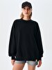 Print Zwart Sweatshirt