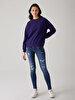 Dunkelblau Sweatshirt