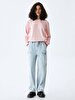 Basic Crew Neck Lilac Sweatshirt