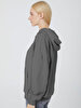 Bleached Oversized Dark Grey Sweatshirt