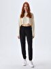 Basic Elastic Black Tracksuit