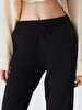 Basic Elastic Black Tracksuit