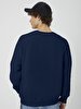 Dunkelblau Sweatshirt
