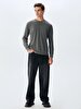 Crew Neck Anthracite Sweatshirt