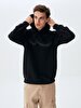 Ltb Logo With Hood Black Sweatshirt