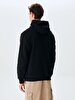 Ltb Logo With Hood Black Sweatshirt