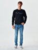 Ltb Logo Crew Neck Black Sweatshirt
