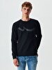 Ltb Logo Crew Neck Black Sweatshirt