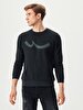 Ltb Logo Crew Neck Black Sweatshirt