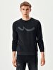 Ltb Logo Crew Neck Black Sweatshirt