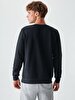 Ltb Logo Crew Neck Anthracite Sweatshirt